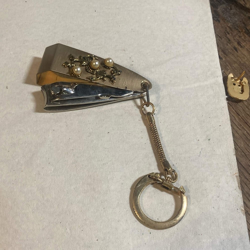 Vintage Key Chain Nail Clippers